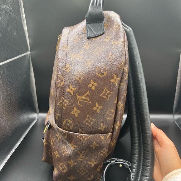 Beautiful Louis Vuitton Monogram Palm Springs MM Backpack - Picture 3 of 12